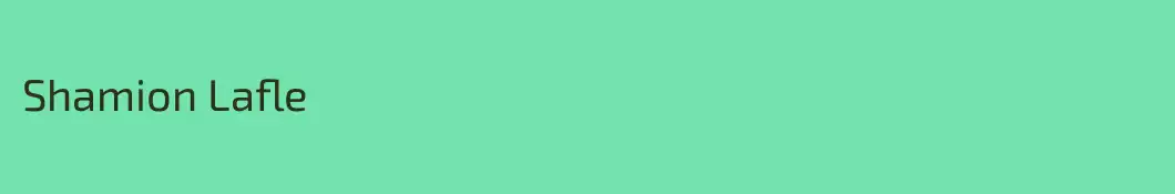 Shamion Lafle